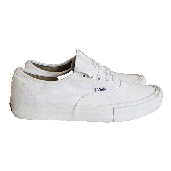 VANS Skate Authentic True White Canvas Classic Men\'s Sneakers 500714 Size 11 main image 12